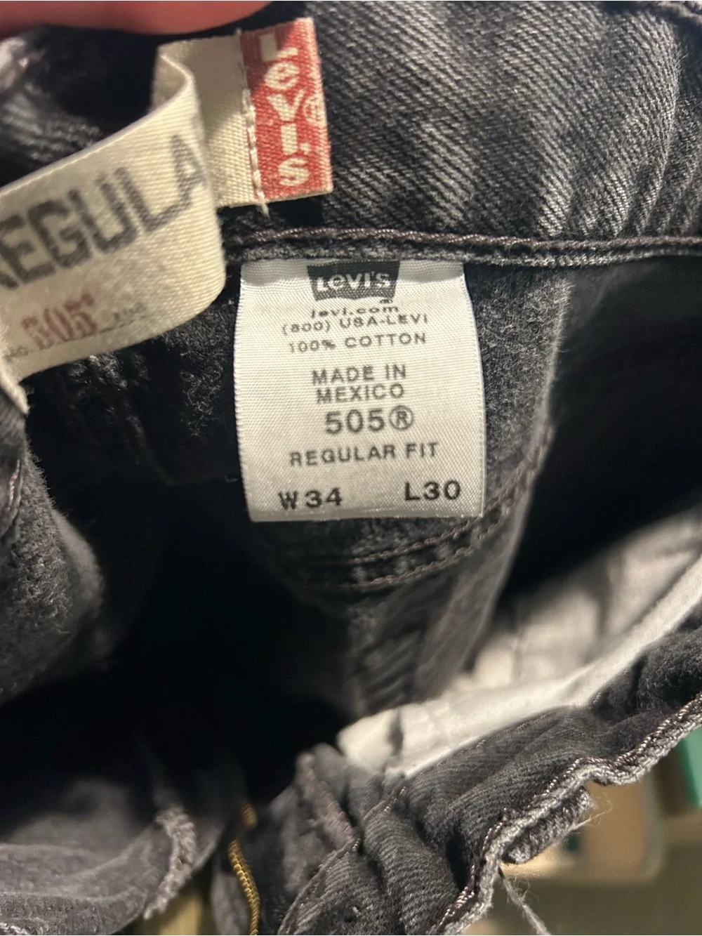 Levi's Men's Black Bootcut Jeans